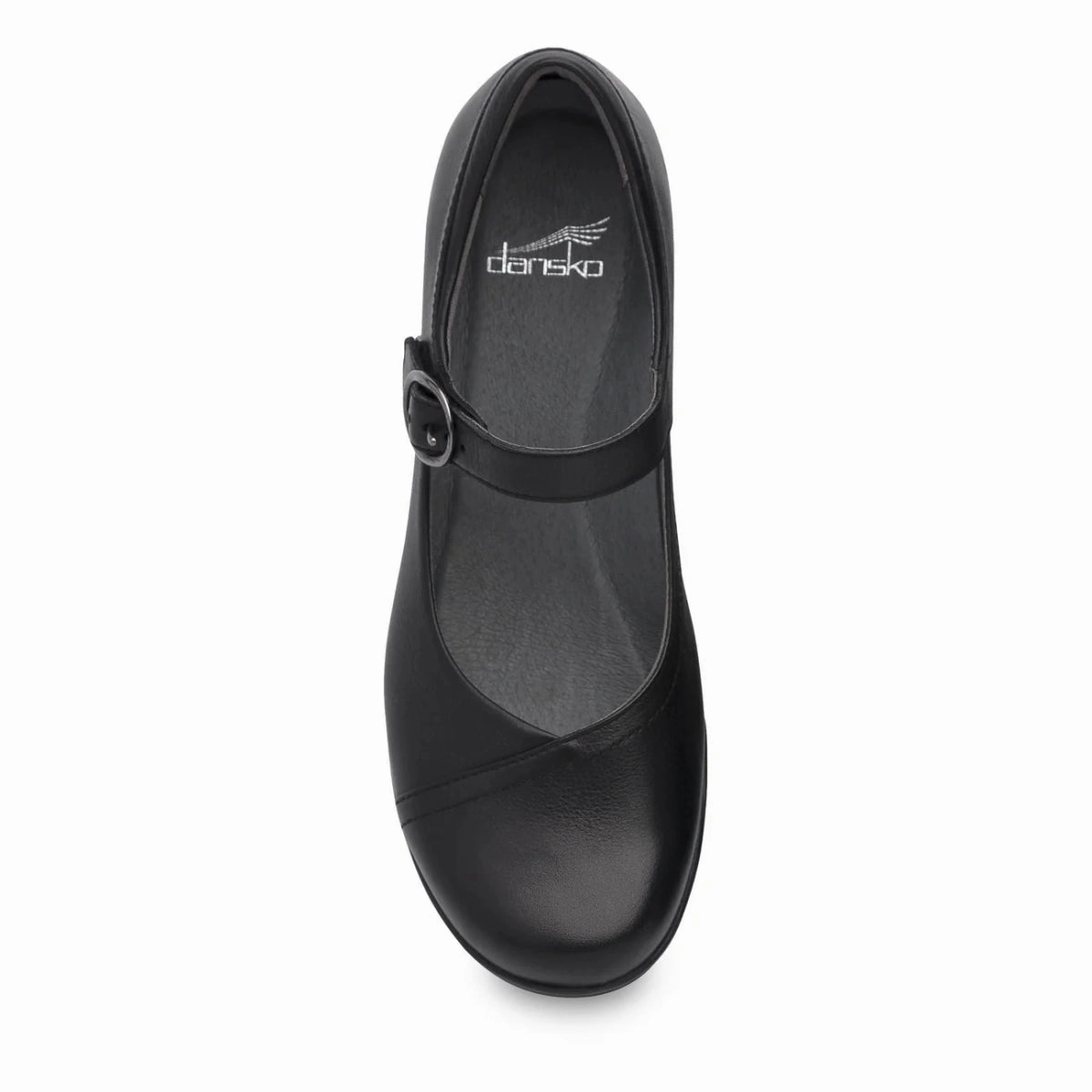 Dynamic Support System Seamless Comfort Dansko Fawna Women's Mary Jane In Black Leather