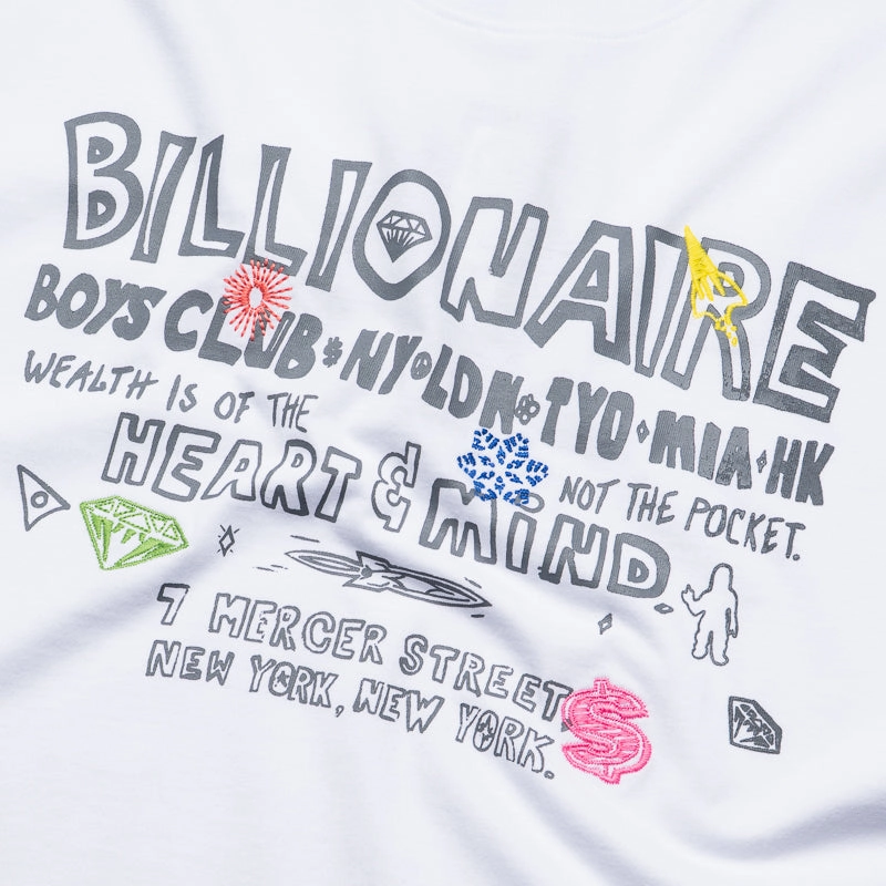 ShapeRetentionCloth Billionaire Boys Club Satellites Knit Tee - White