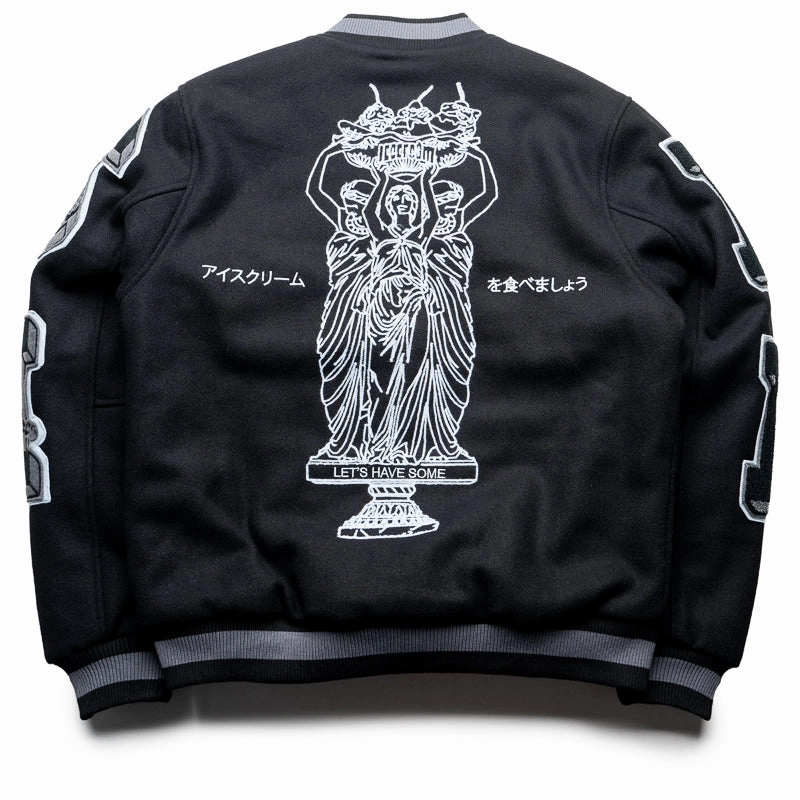 Street Icon Ice Cream Creme Jacket - Black