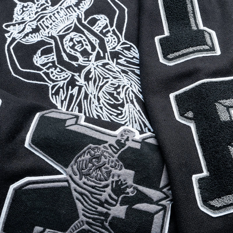 Ice Cream Creme Jacket - Black temperature regulation Dense Fit