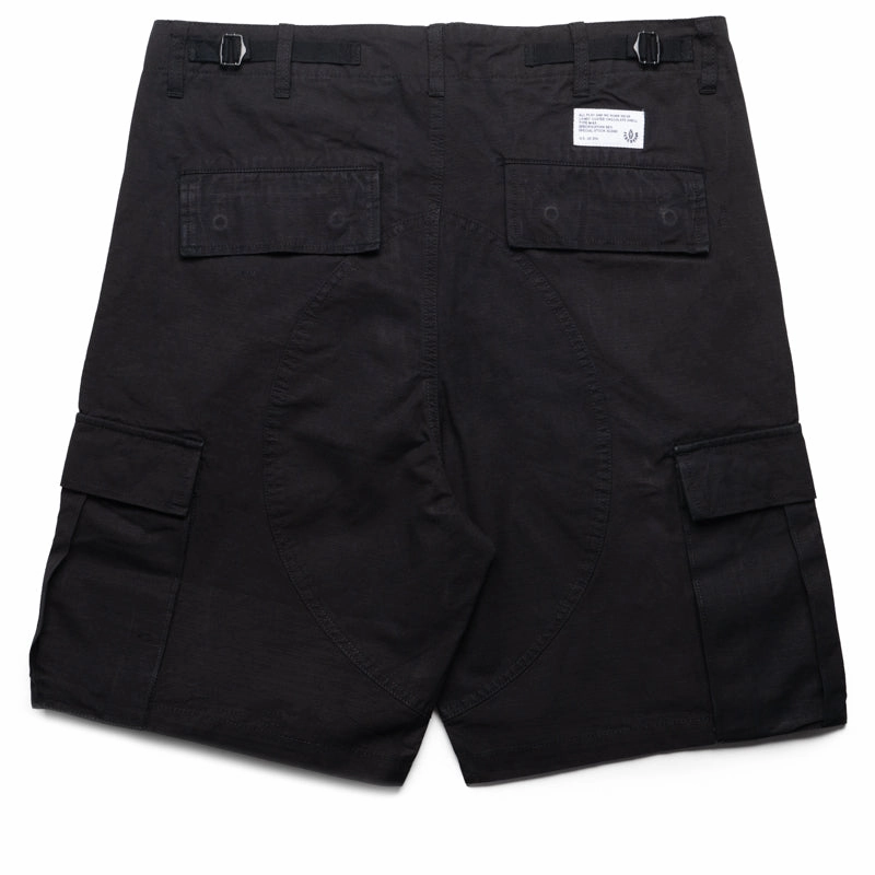 Ice Cream Destro Cargo Shorts - Black Strong Glow