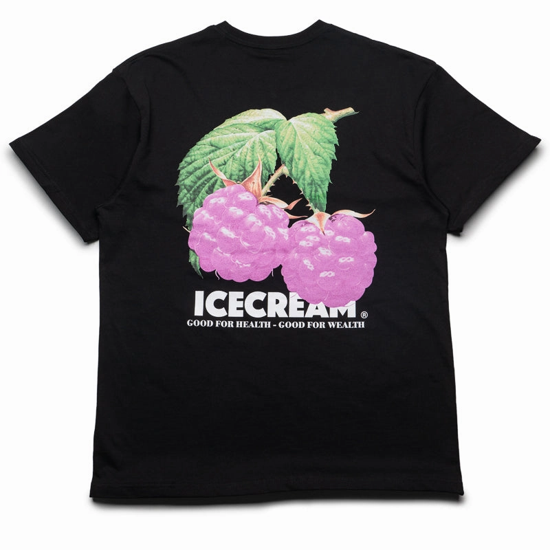 Ice Cream Fruits Of Labor Tee - Black UltraSoftFinish