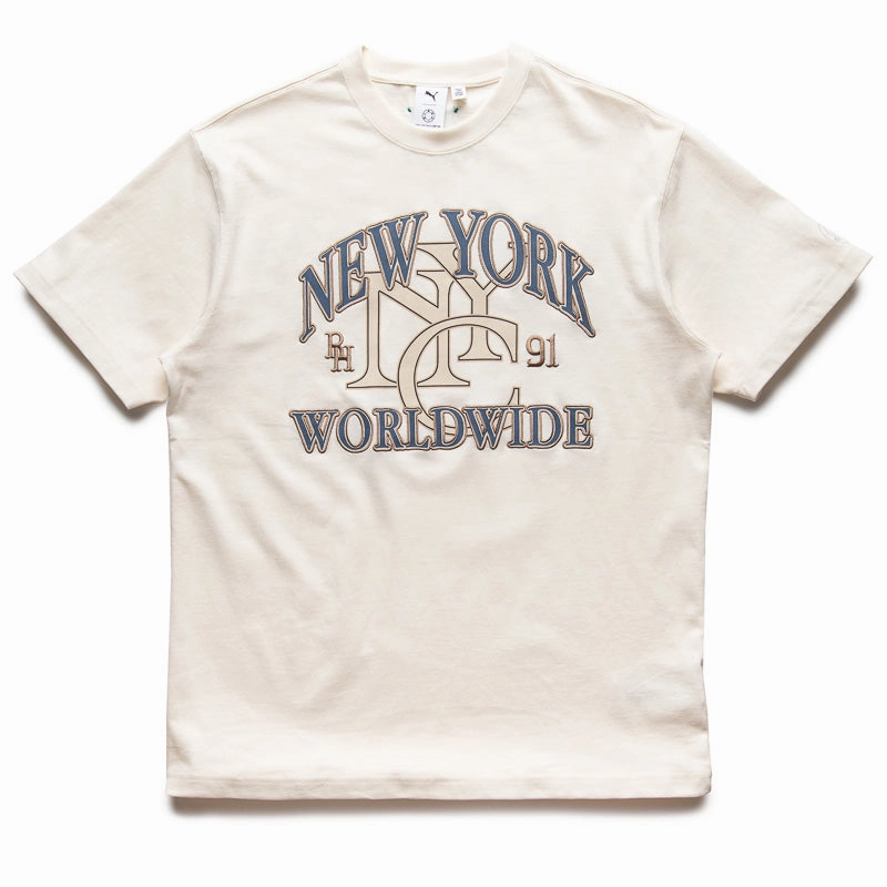 Teenager fashion Rhuigi x Puma Graphic Tee - Prisitine