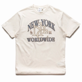 Microfiber Blend Rhuigi x Puma Graphic Tee - Prisitine