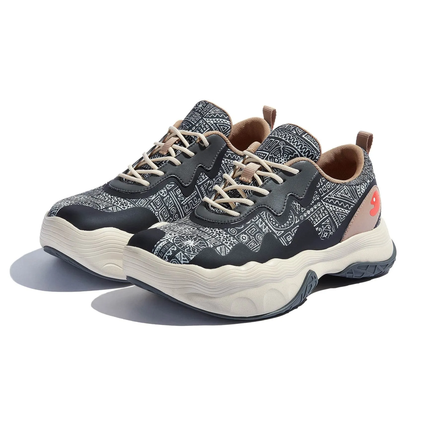 Geometric Dream Catalonia III Women Toe Protection Non Slip Insole