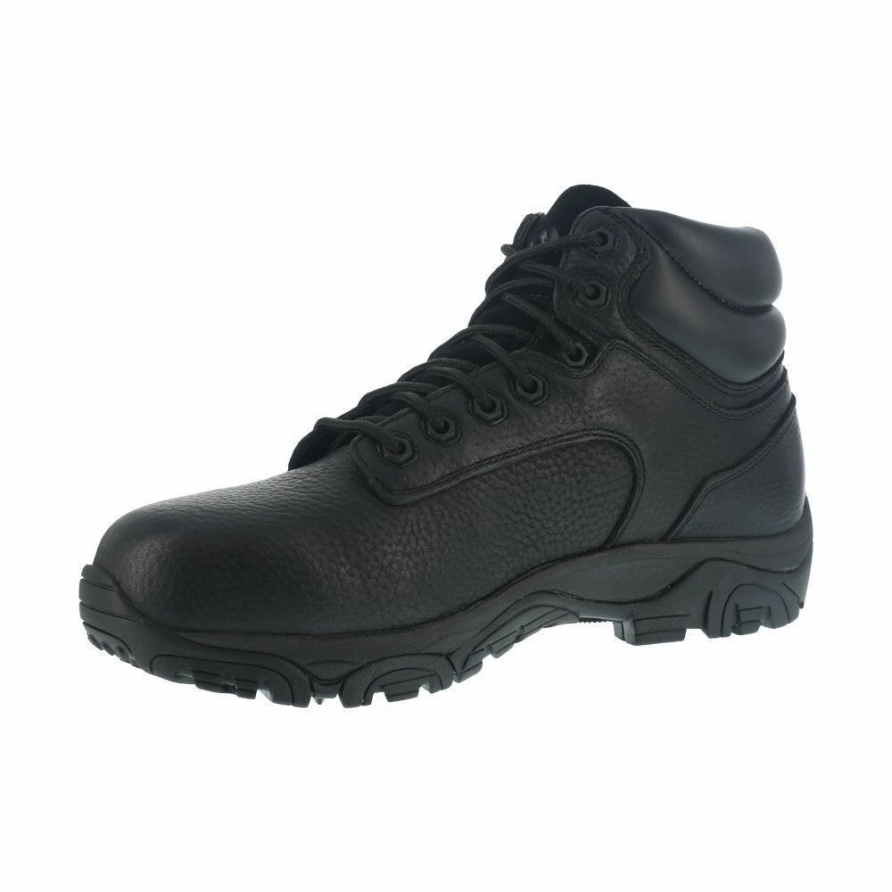 Work Environment Ready Heavy Use Gear Iron Age 6" Men's Work Boot Composite Toe Trencher Ia5007 In Black