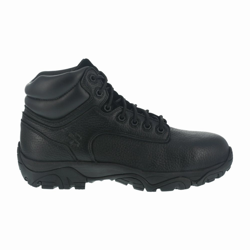Iron Age 6" Men's Work Boot Composite Toe Trencher Ia5007 In Black Comfort Liner Footwear High Traction
