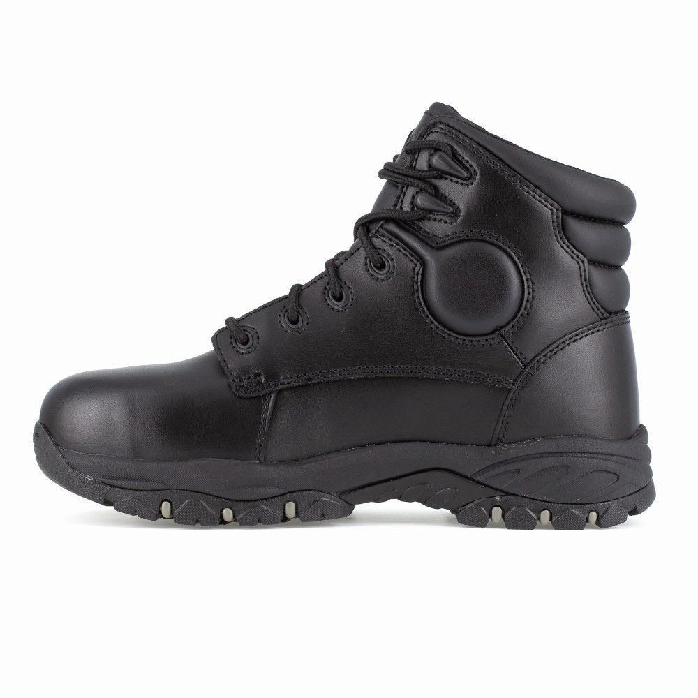 Iron Age 6" Men's Work Boot Steel Toe Ground Finish Ia5150 In Black Durable Protective Footwear Comfortable Walk