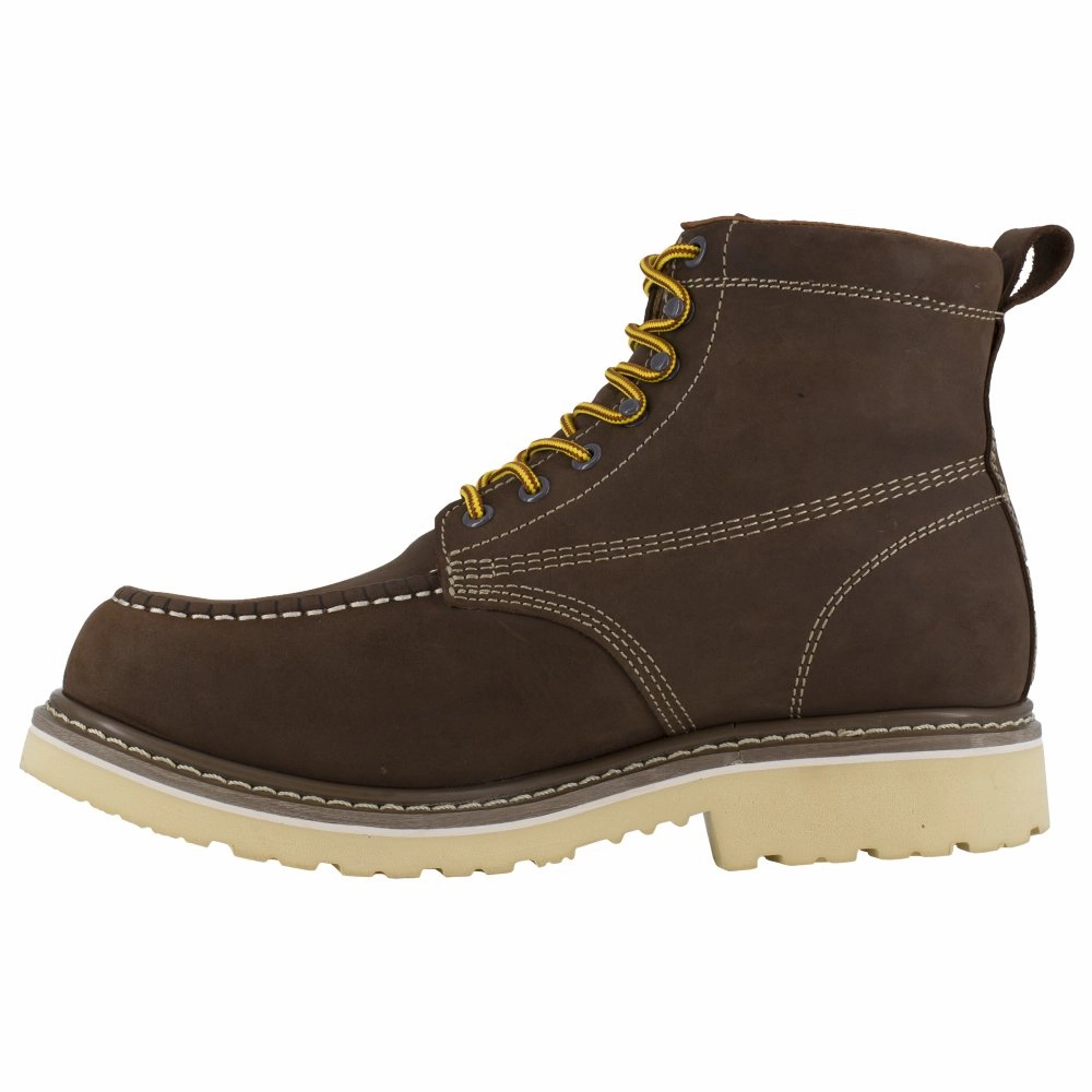 Iron Age 6" Men's Work Boot Waterproof Soft Toe Solidifier Ia5064 In Brown Outdoor Fit