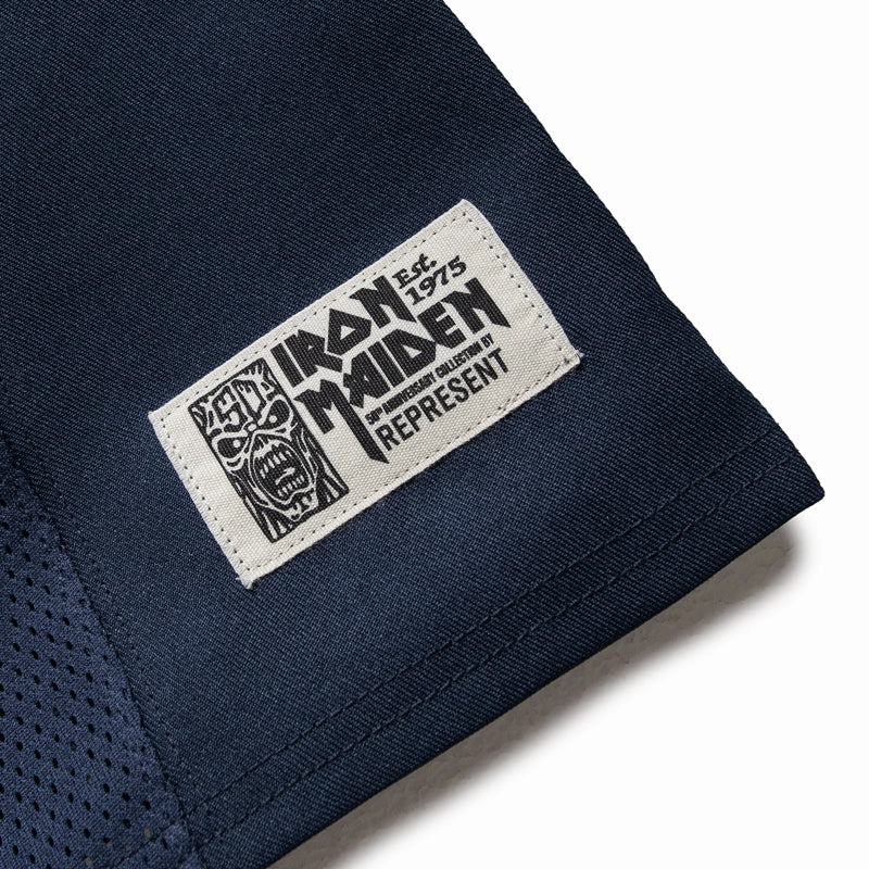 Iron Maiden x Represent Anniversary Jersey - Mid Blue CompactPackability