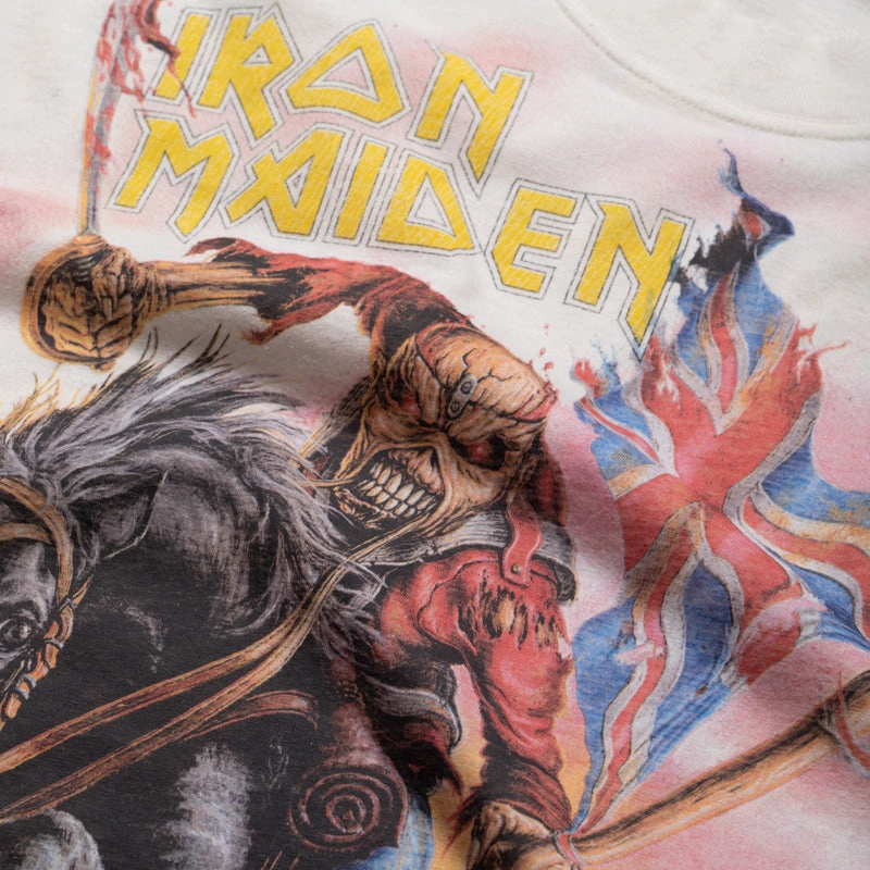 All-Day Fit Light Core Iron Maiden x Represent Steed Tee - Flat White