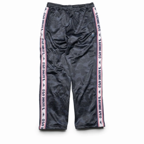 A Bathing Ape Solid Camo One Point Sweatpants - Black StaticResistant Wardrobe Essential