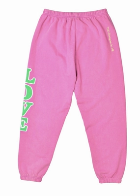 Iscream x Theme - Love Tennis Club Sweatpants Dad Core Youth Glow