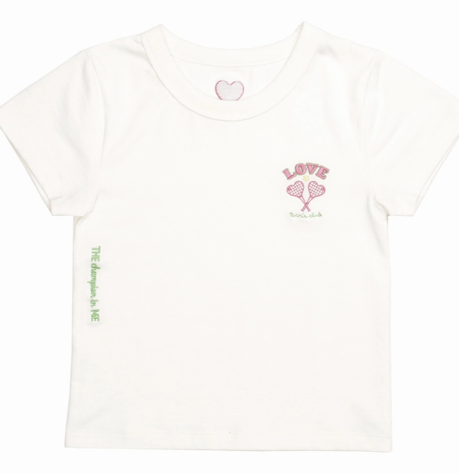 Iscream x Theme Tennis Love T-Shirt Relaxed Blouse