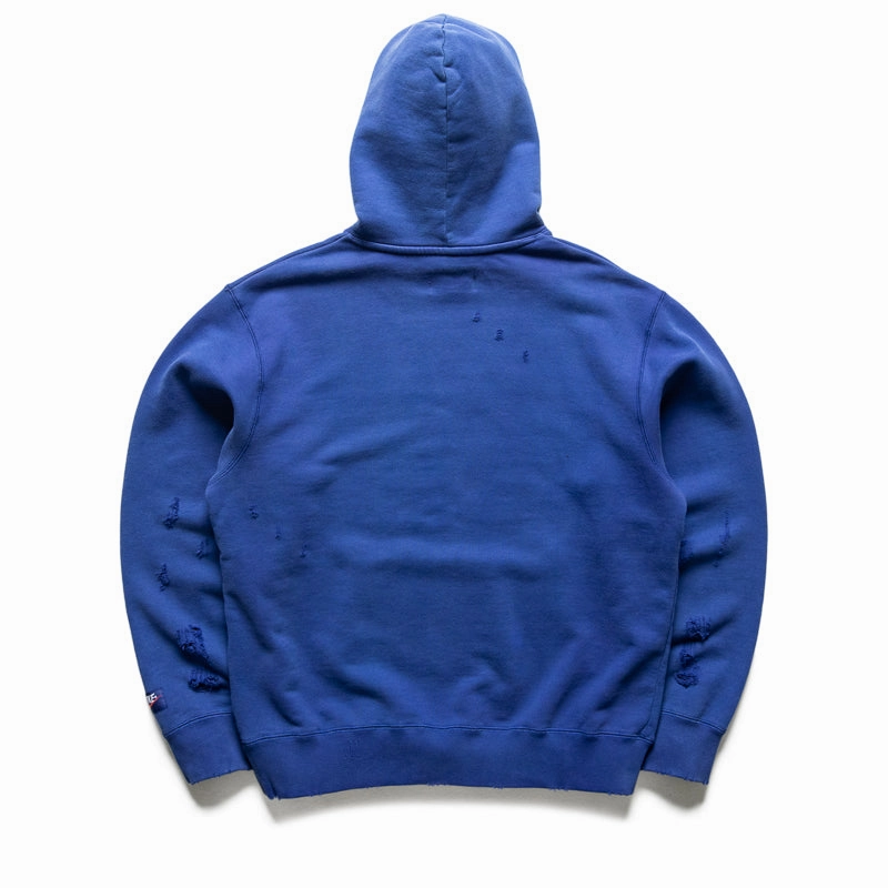 PrecisionTailoring AntiPillingCloth Jordan Rare Air Fleece Pullover Hoodie - Deep Royal