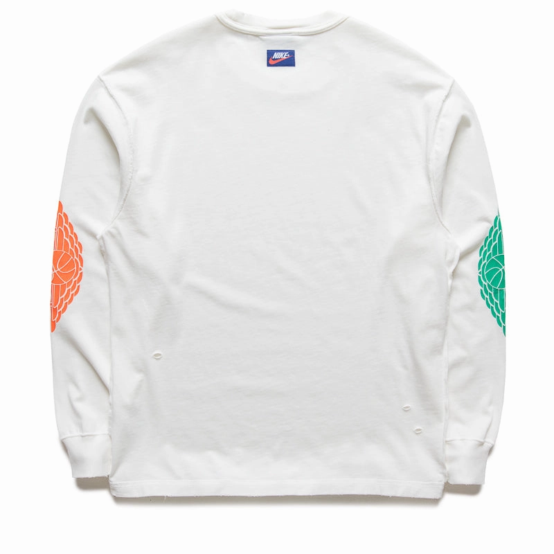 Boss Vibe Jordan Rare Air L/S Tee - Sail/Brilliant Orange