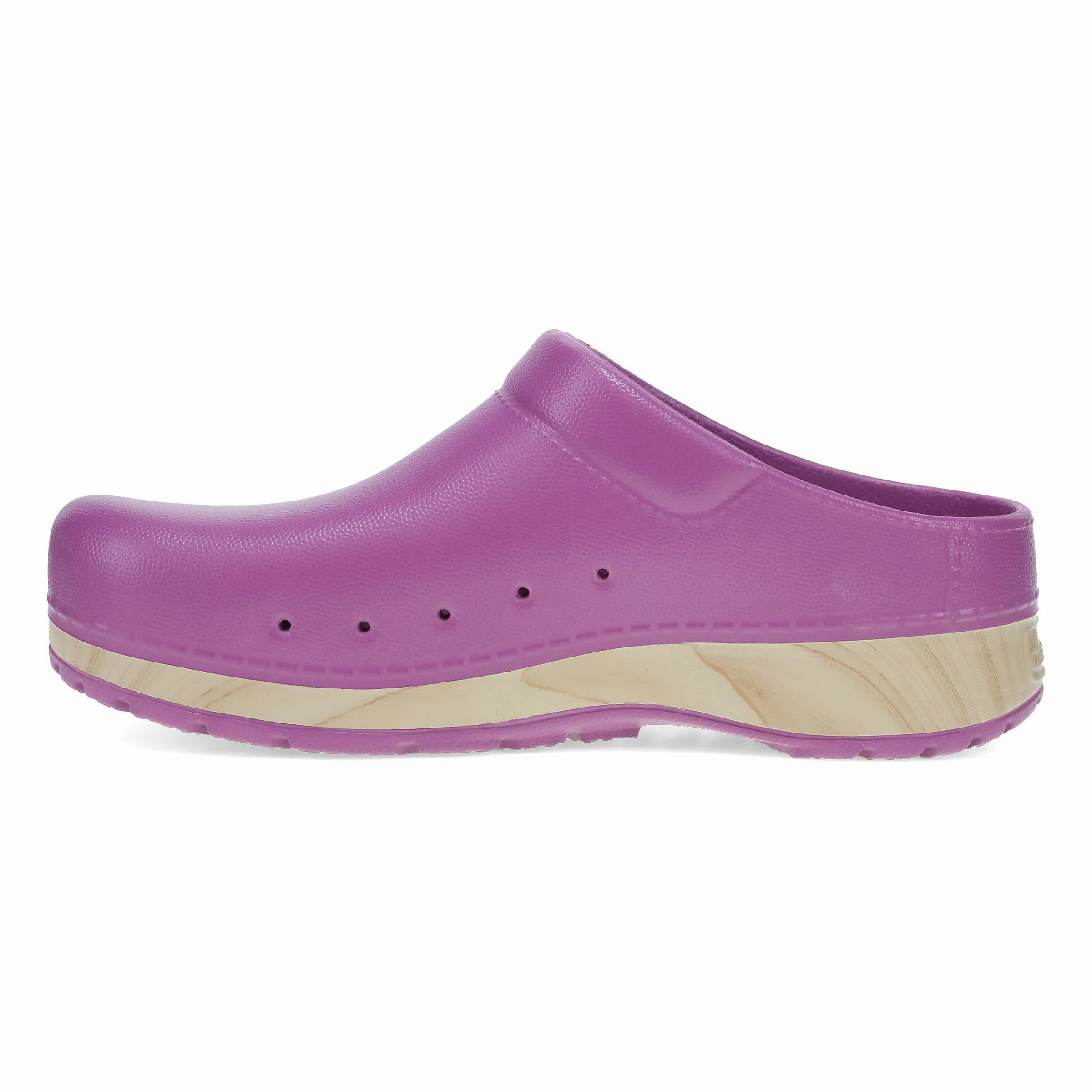 Textured Footbed Surface Hypoallergenic Lining Kane Orchid Molded