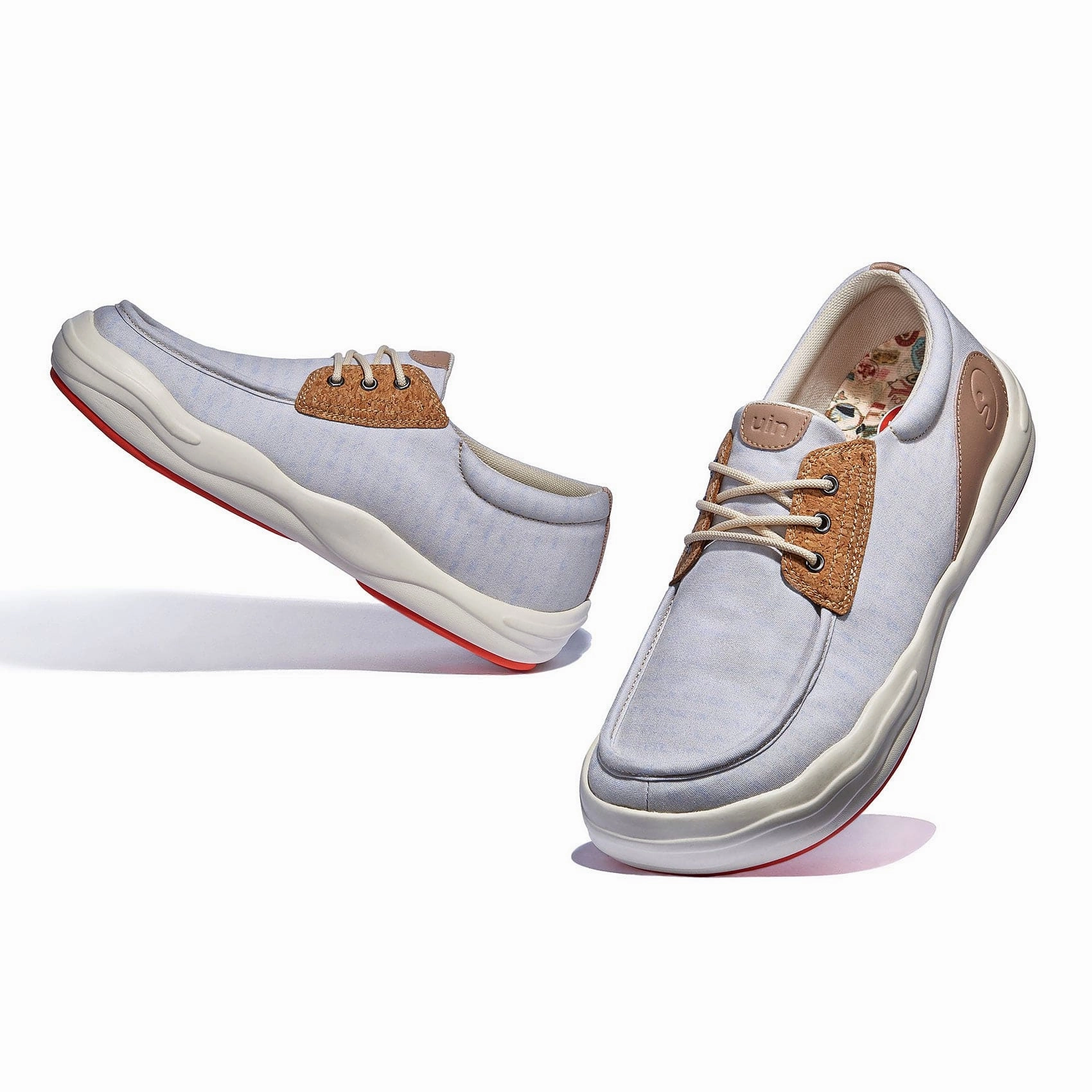 Khaki Brown Andalusia VIII Men Molded TPU Stabilizer Reinforced Panels