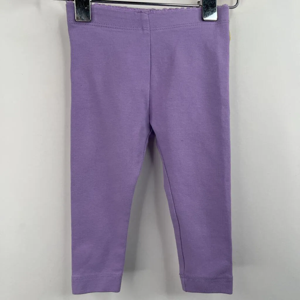Size 3-6m: Tea Purple Leggings Stylish Basic Plus Size Fade Resistant