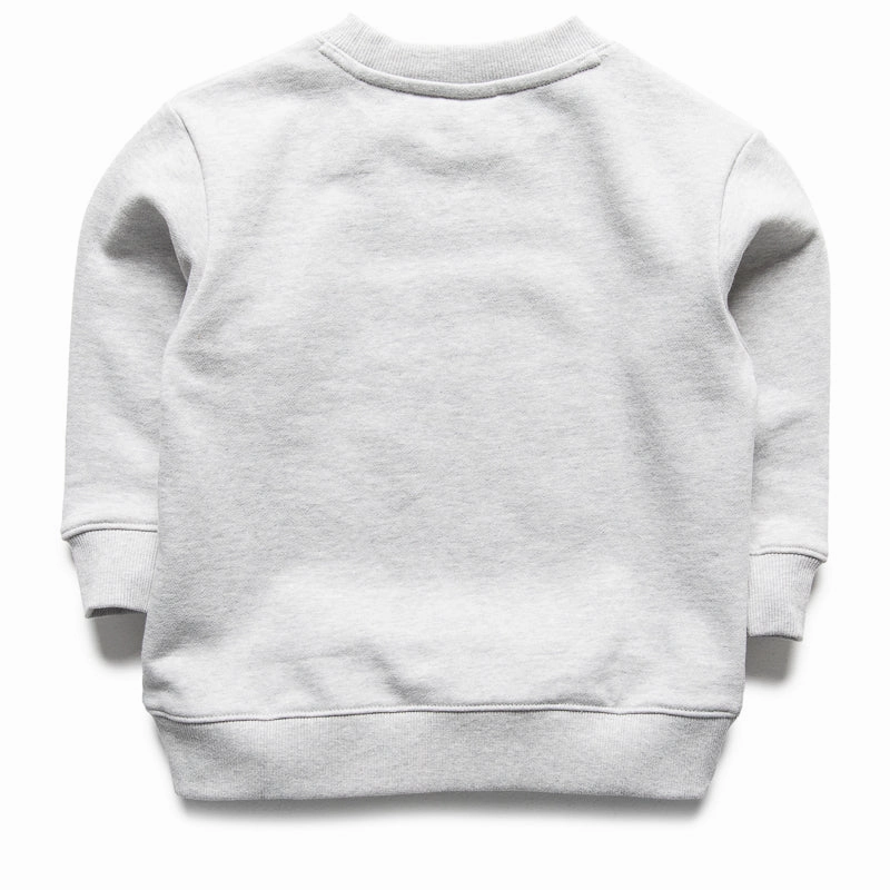 DoubleStitchedSeams Royal Mode Kids Ice Cream Lemon Bar Sweatshirt - Heather Gray