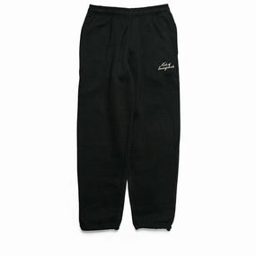 Collapsible Hood LayeredPanels Kids of Immigrants Immigrants Sweatpants - Black