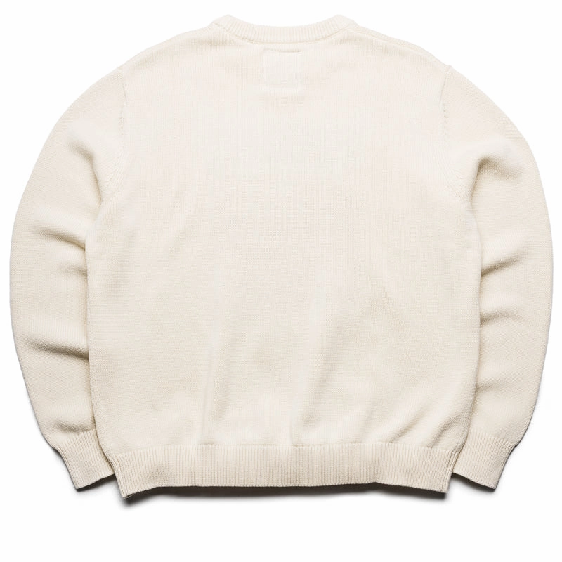 KidSuper Cirque Du Super Tent Sweater - Cream Mesh Glow