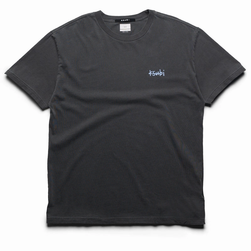 Ksubi All Day Biggie Tee - Charcoal Farm Glow SeamFreeEngineering