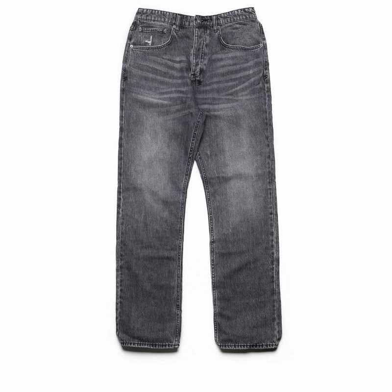Ksubi Anti K Worn Denim Pant - Grey HypoallergenicTextile casual fun