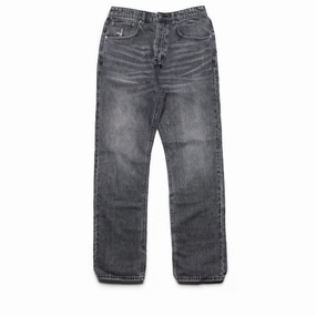 Ksubi Anti K Worn Denim Pant - Grey HypoallergenicTextile casual fun
