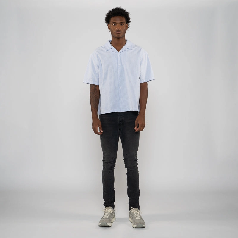 Ksubi Caring Diner Shirt - Tru Stripe StretchFree Practical Boots