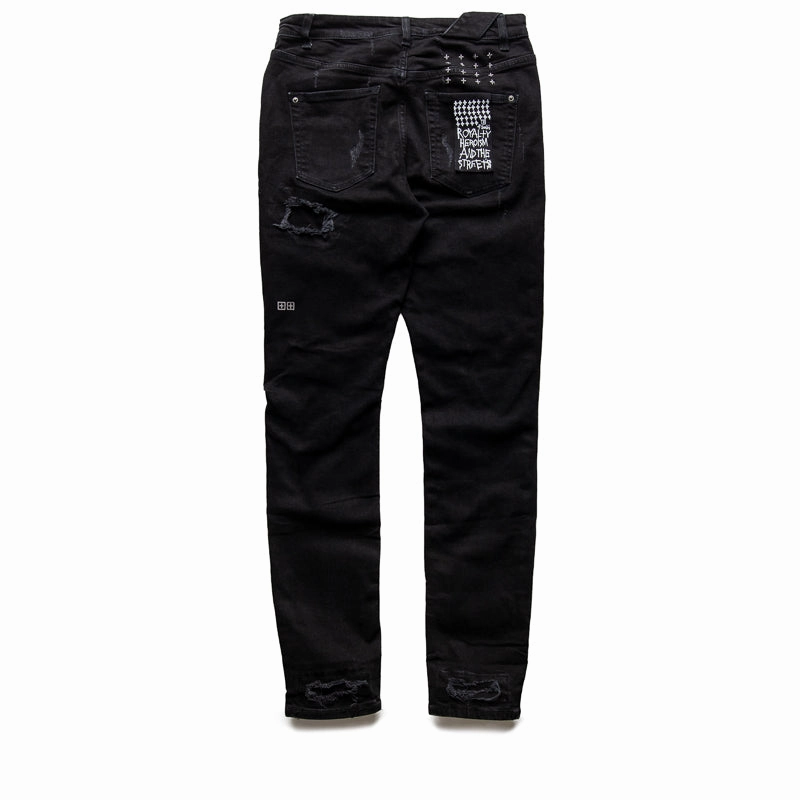 Ksubi Chitch Boneyard Denim Pant - Black Euro Mood Warm Pullover