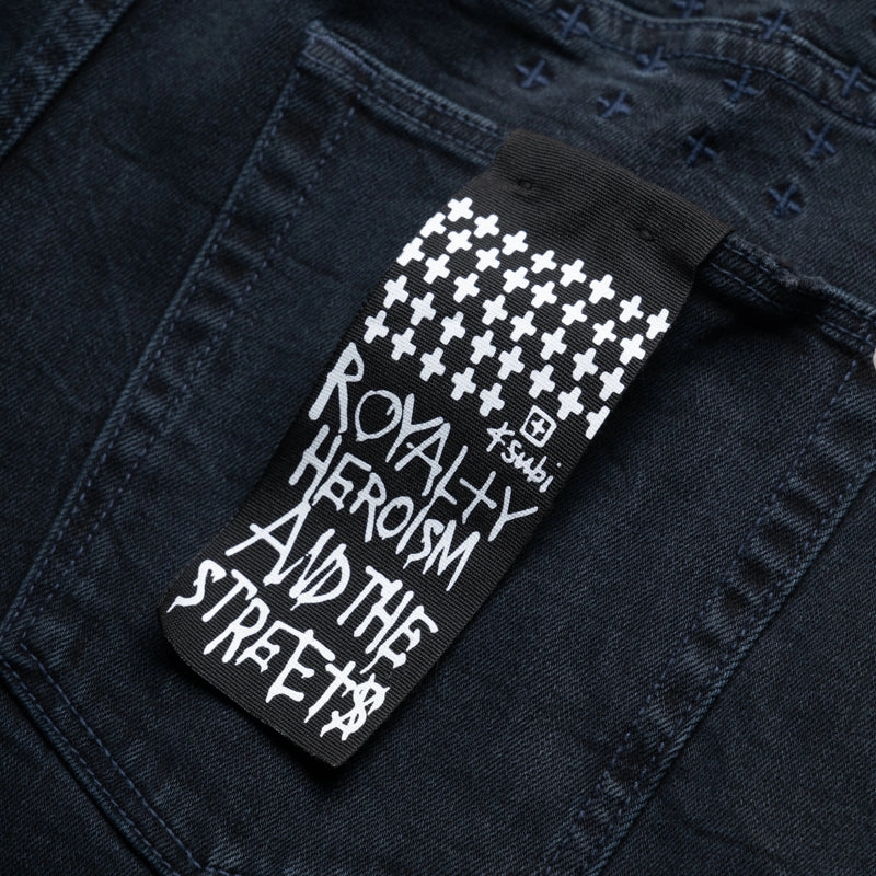 Ksubi Chitch Denim Pant - Black/Blue SmoothEdging Comfy Fashion