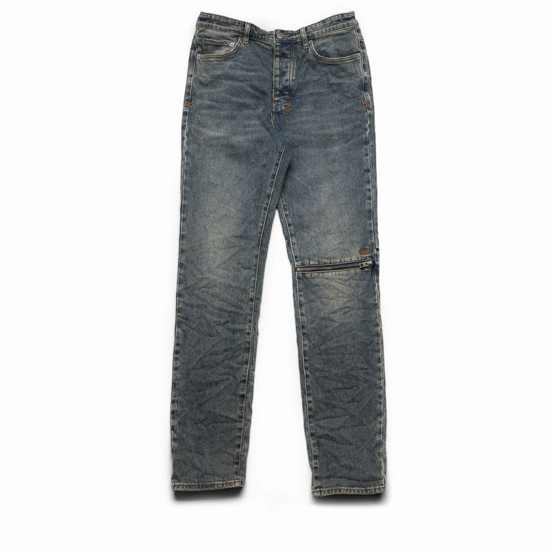 WrinkleFreeTexture Ksubi Chitch Stage Dive Caged Denim Pant - Indigo