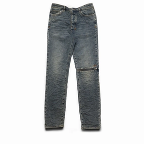 WrinkleFreeTexture Ksubi Chitch Stage Dive Caged Denim Pant - Indigo