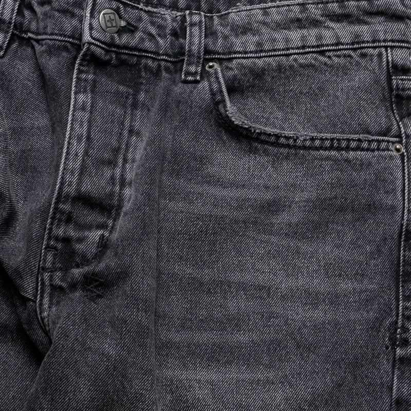 Ksubi Hazlow Black Rokk Denim Pant - Black Magic Glow Late Breeze