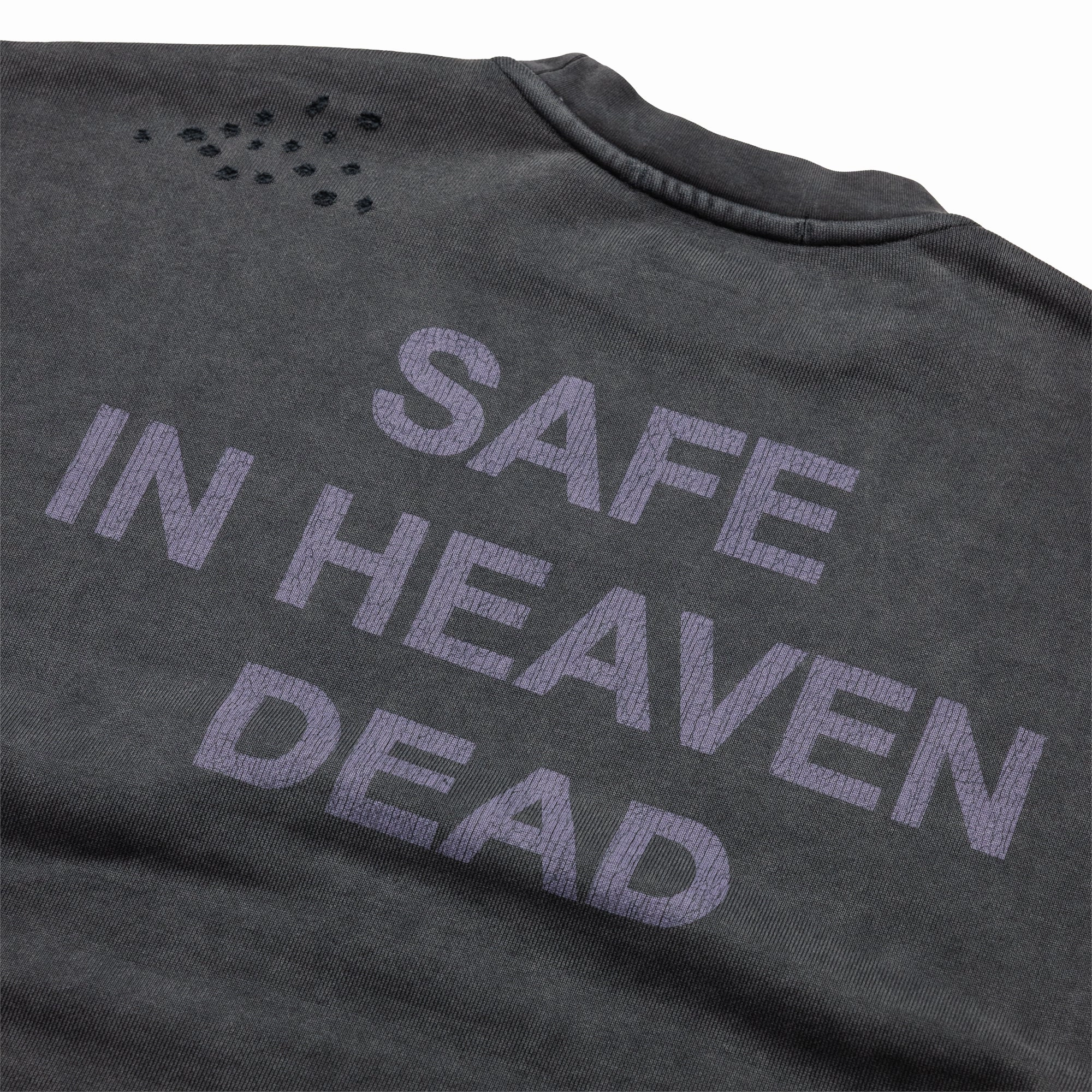 Spark Soul LowBulkFabric Ksubi Spirit Ekcess Crewneck - Washed Black