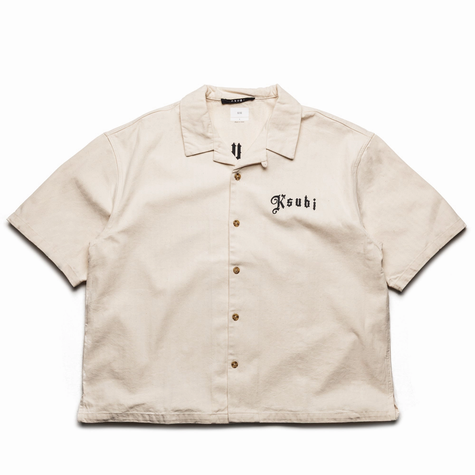 Ksubi Truckstop Diner Shirt - Natural Aura Core