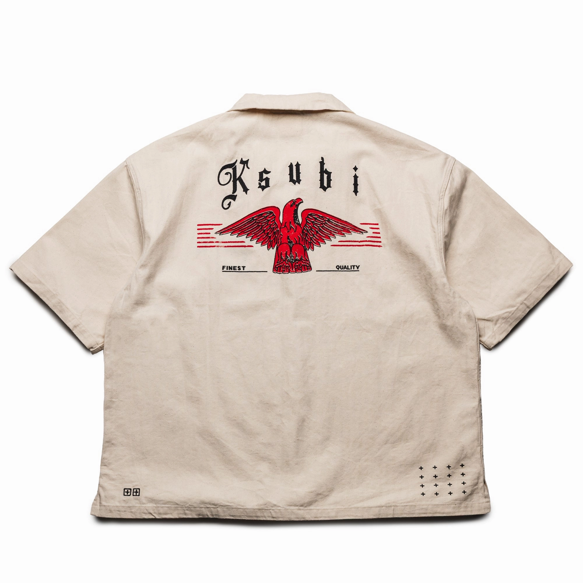 HypoallergenicMaterial AbrasionResistantThread Ksubi Truckstop Diner Shirt - Natural