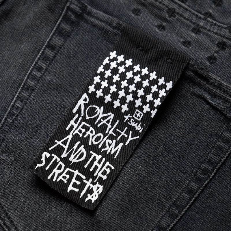 Walk Mood Ksubi Van Winkle 3rd Degree 99 Denim Pant - Black