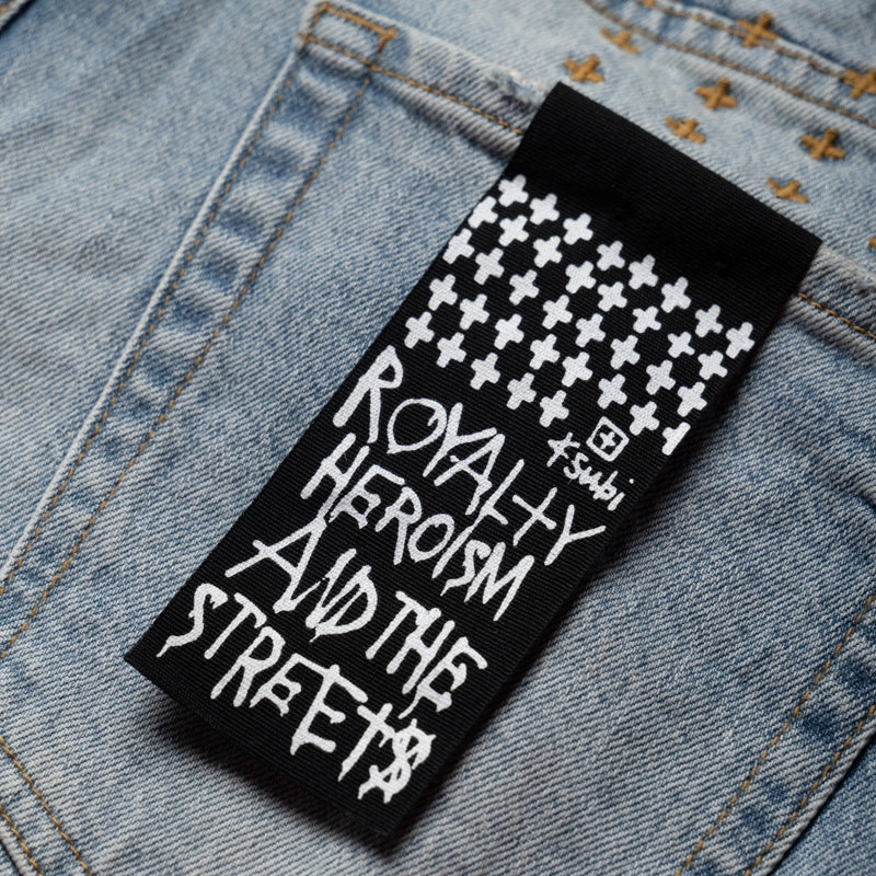 Rustic Ease RipstopFabric Ksubi Van Winkle Manhattan 1999 Denim Pant - Indigo