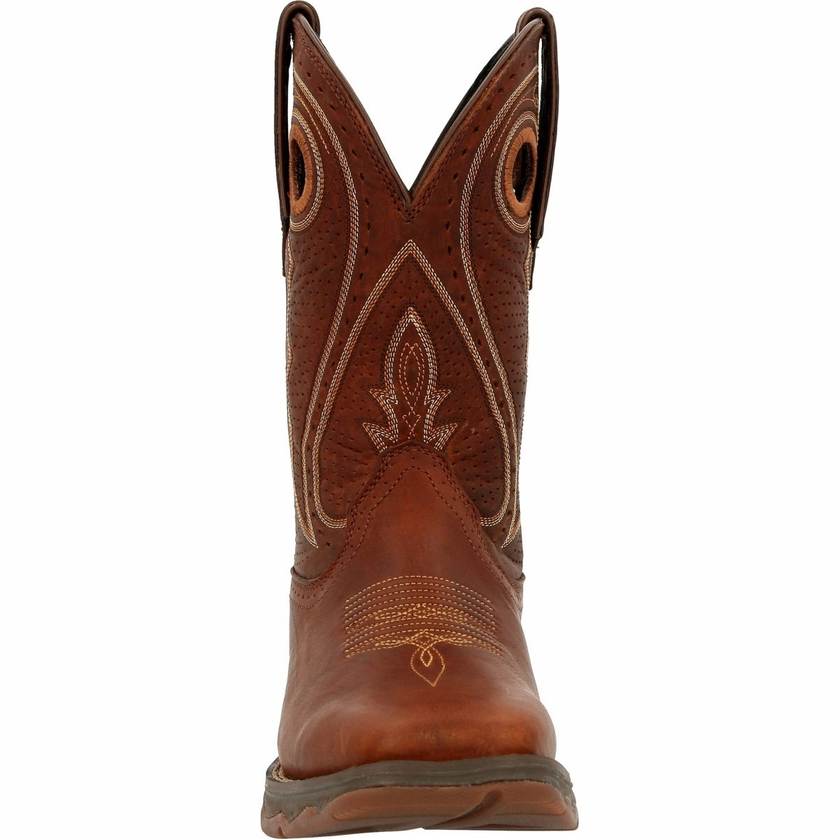 Durango Lady Rebel Women's 11" Western Boots Drd0407 In Chestnut Modern Comfort Rugged Design