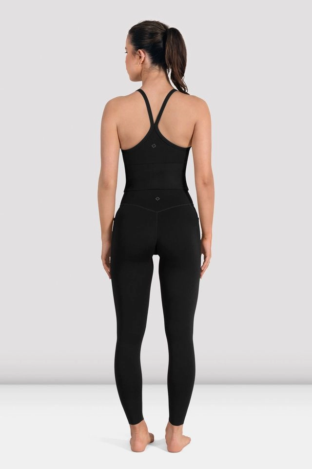 Satin Reinforced Knee Articulation Ladies Apex BLOCHeverhold Camisole Top