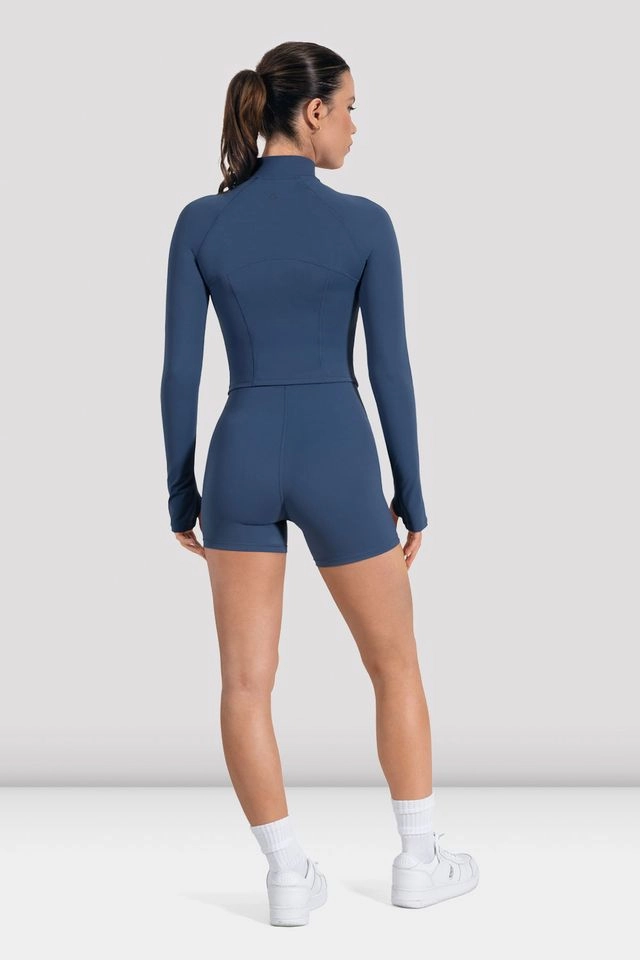 drawstring waistband Abrasion Resistant Design Ladies Apex BLOCHeverhold Contour Zip Jacket