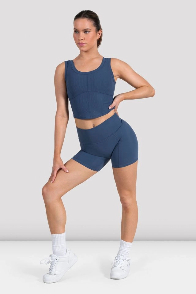 Ladies Apex Corset Tank Top polyethylene terephthalate Feeling