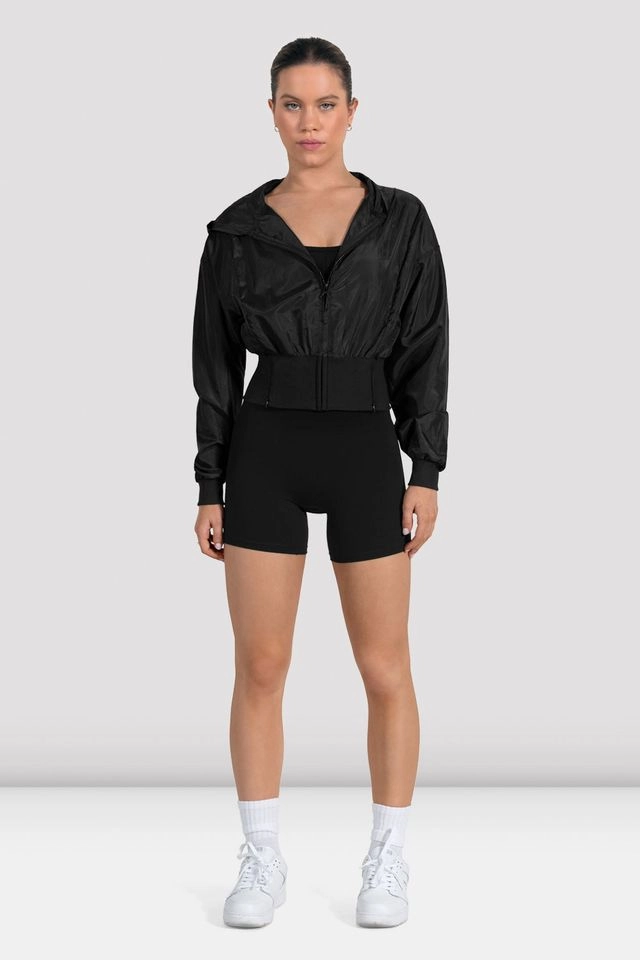 Ladies Apex Windbreaker Jacket Movement-Ready Gear Contoured Waistband