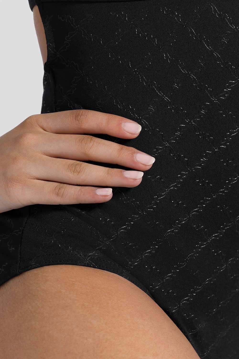 Ladies Duetto Pairing Leotard ElasticWaistband LowImpactSupport