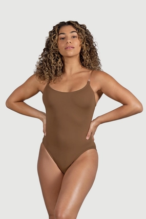 Ladies Estrella Adjustable Strap Bodysuit AntiPillingTechnology