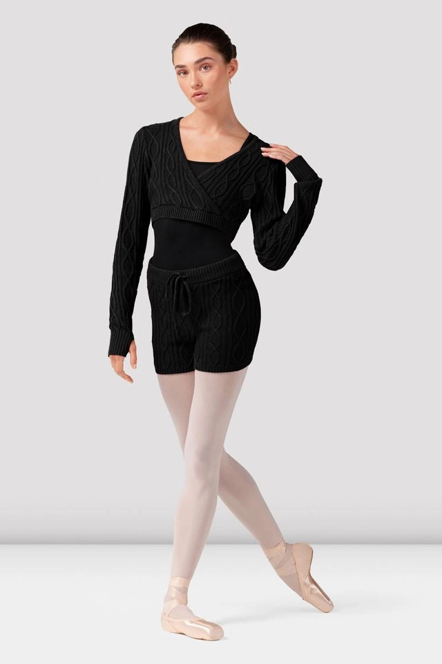 Ladies Lutina Knit Short AbrasionResistant Elbows slim fit