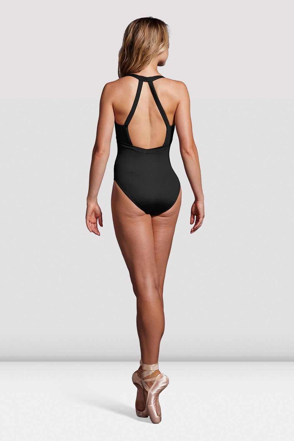 Ladies Mirella Black Label Halterneck Leotard Denim