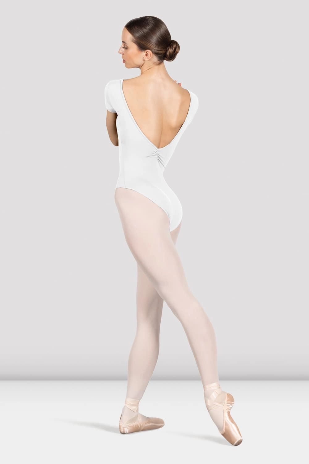 Ladies Penny Cap Sleeve Leotard Four Way Stretch Fabric Practical Comfort